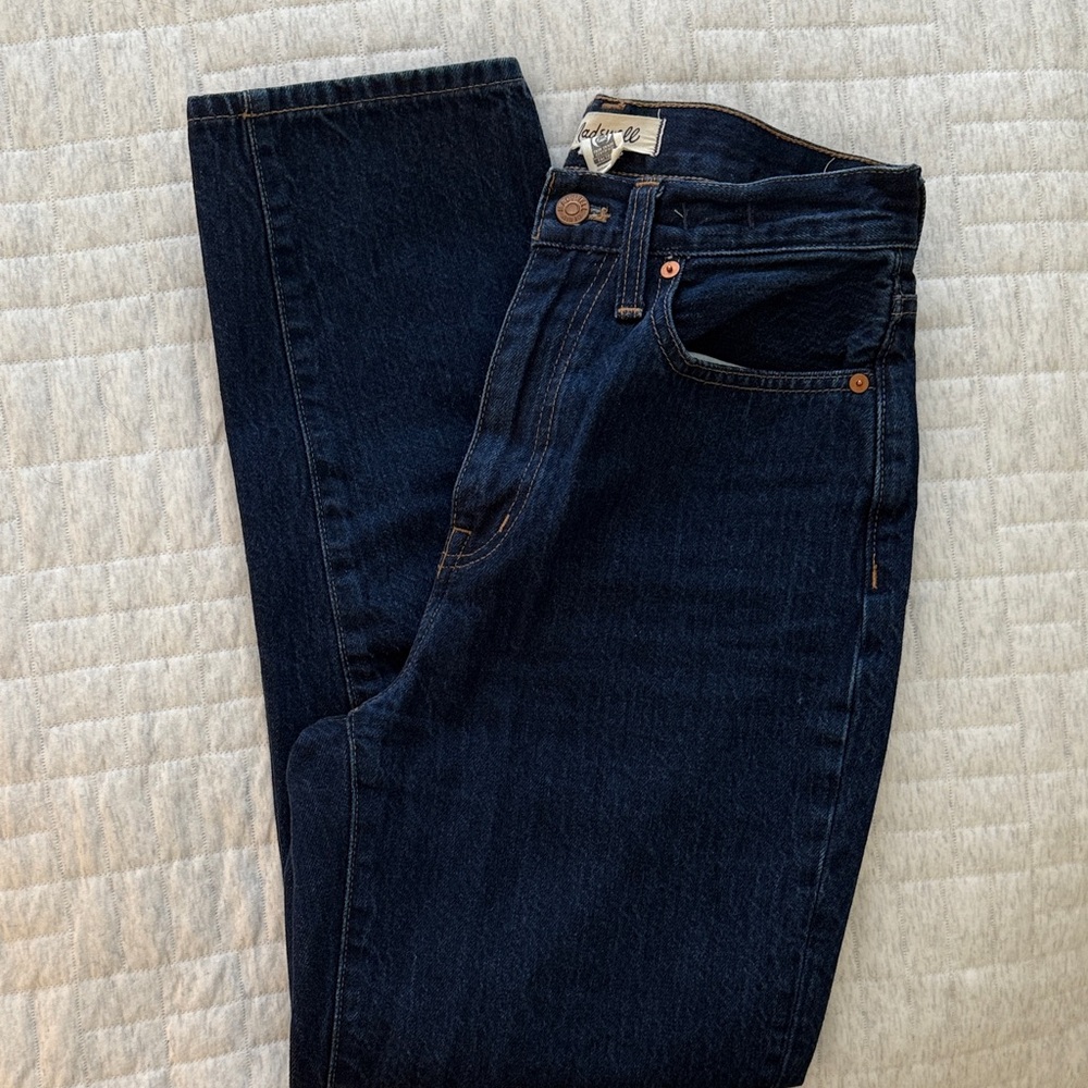 Madewell Dark Blue Ankle Jeans